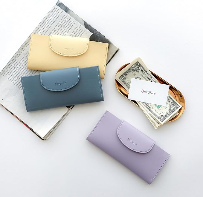 carrotez All-in-One Long Bifold 2-Tier PU Leather Wallet - Image 7