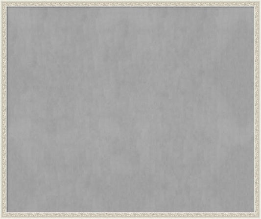 Amanti Art Silver Framed Magnetic Board 42x50 Oversize Vision Board by AmantiArt