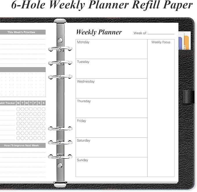 Weekly Planner Refills for A5 Binders - Image 3
