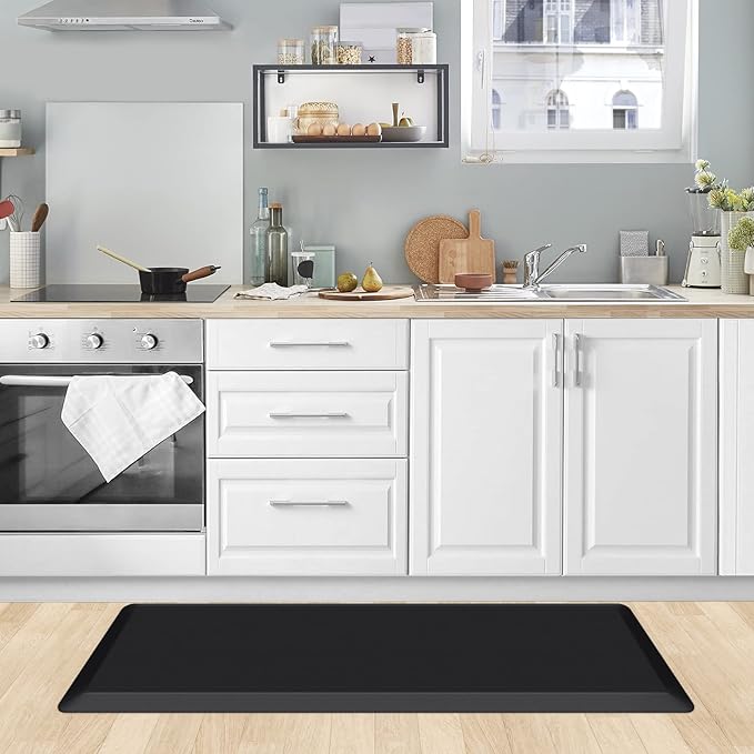 KitchenClouds Kitchen Mat Cushioned Anti Fatigue Kitchen Rug Non Slip Standing - Image 7