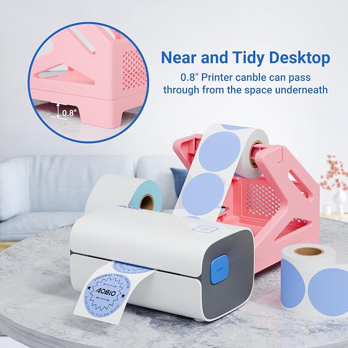 Shipping Label Holder for Rolls and Fan-Fold Labels | accessory for label - Image 7
