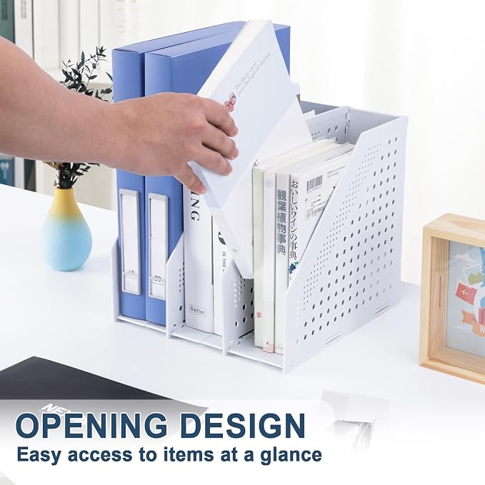 FRETONBA Collapsible Magazine File Holder - Image 2