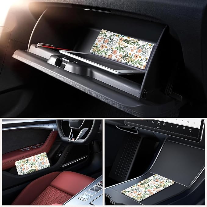 Car Registration and Insurance Holder，Colour Patterns Men Women Car License - Image 7