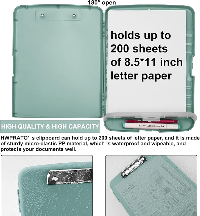 HWPRATO Clip Boards 8.5x11 - Image 4