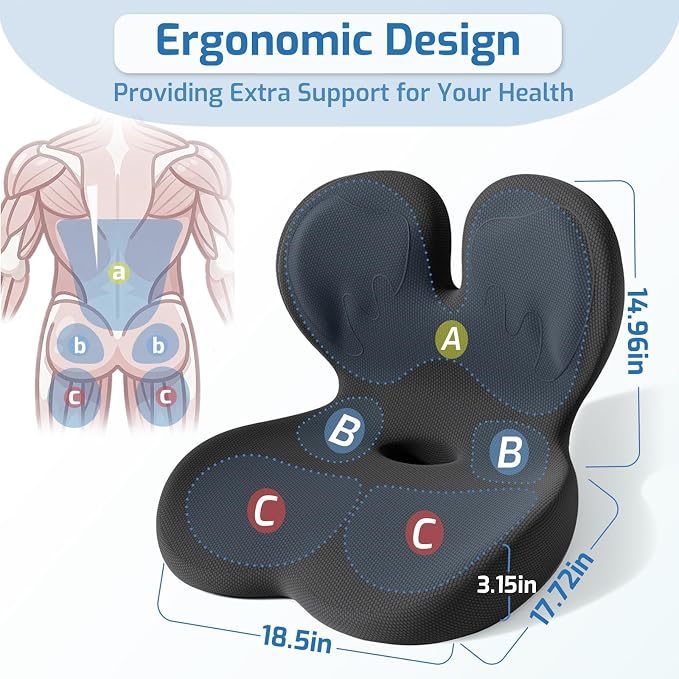 Seat Cushion, Office Chair Cushion - Image 7