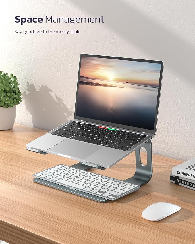 Nulaxy All-Aluminum Laptop Stand - Image 7