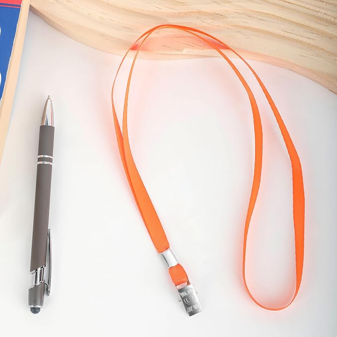 LOCONHA 100 Pack Orange lanyards Lanyards - Image 5
