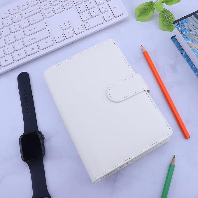 Antner A6 Binder 6 Ring Refillable Notebook Budget Planner - Image 7