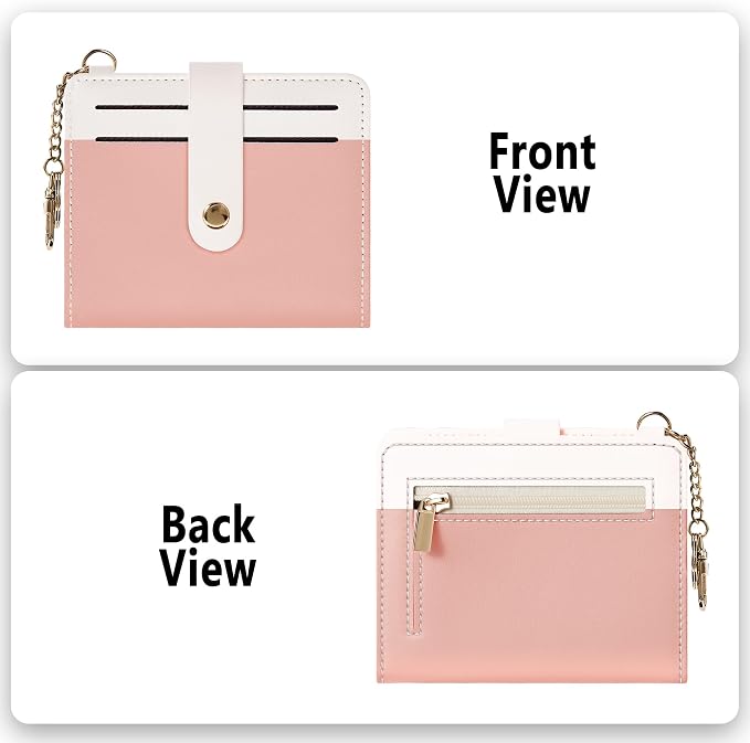 Airkit Small Wallet Women RFID, PU Leather Card Holder - Image 4