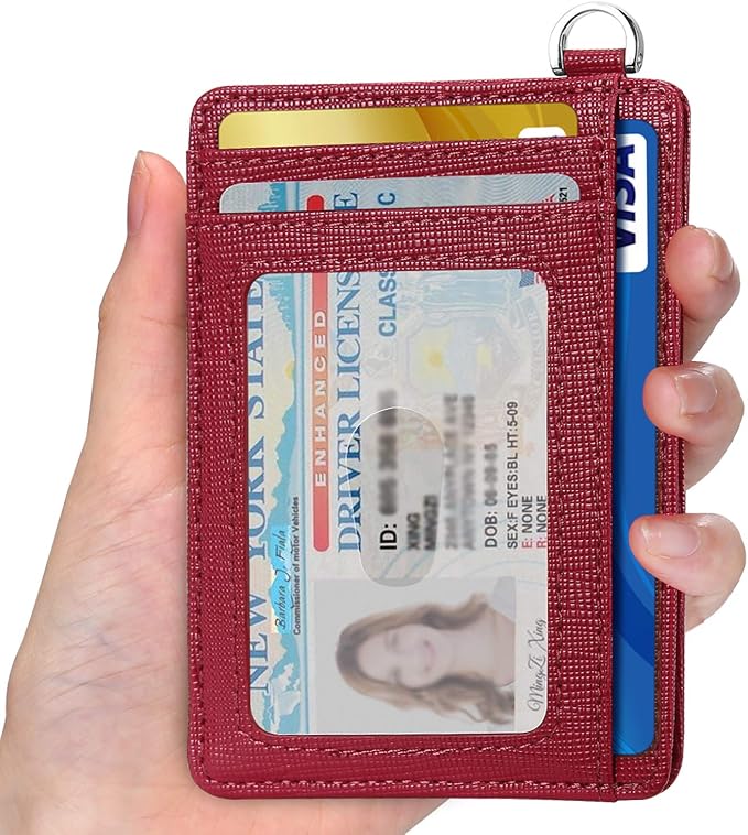 Slim Minimalist Front Pocket Wallet, RFID Blocking Credit Card Holder Wallet - Image 2