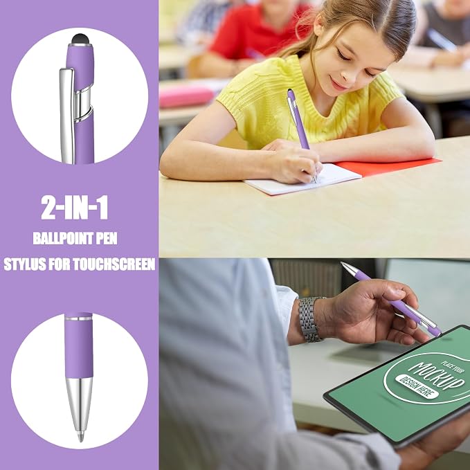6 Pcs Blue Ink Ballpoint Pen - Image 4