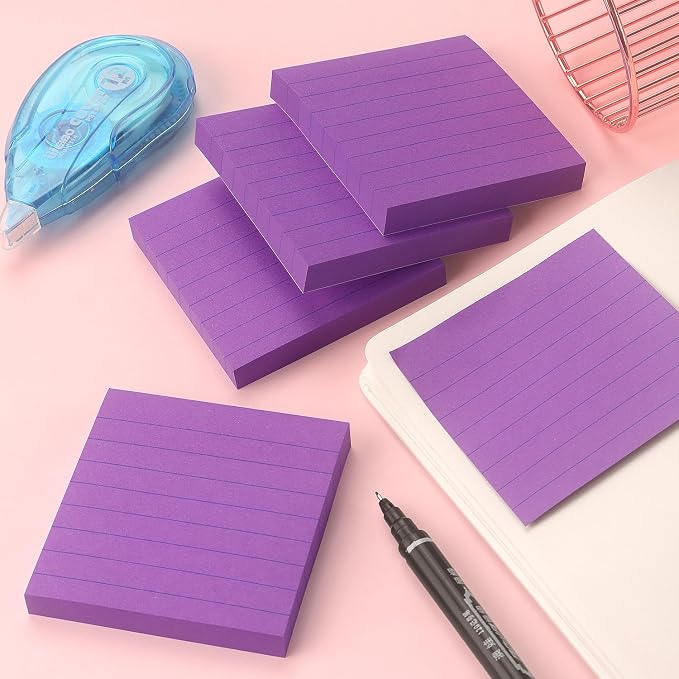 Lined Sticky Notes 3x3 Sticky Notes - Image 6