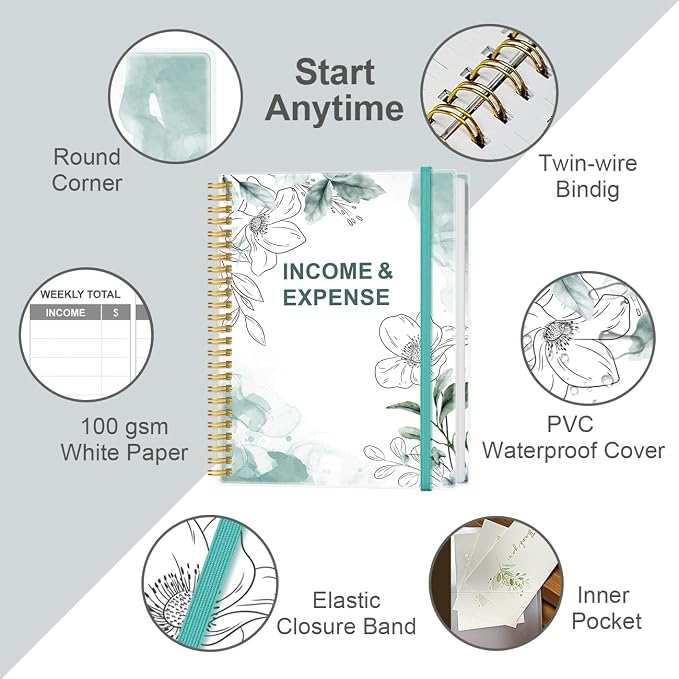 Heveboik Income & Expense Log Book - Image 2