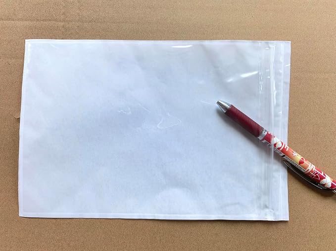 6.7'' x 10'' Zipper Closure Packing List Envelope, Packing List Mailing - Image 2
