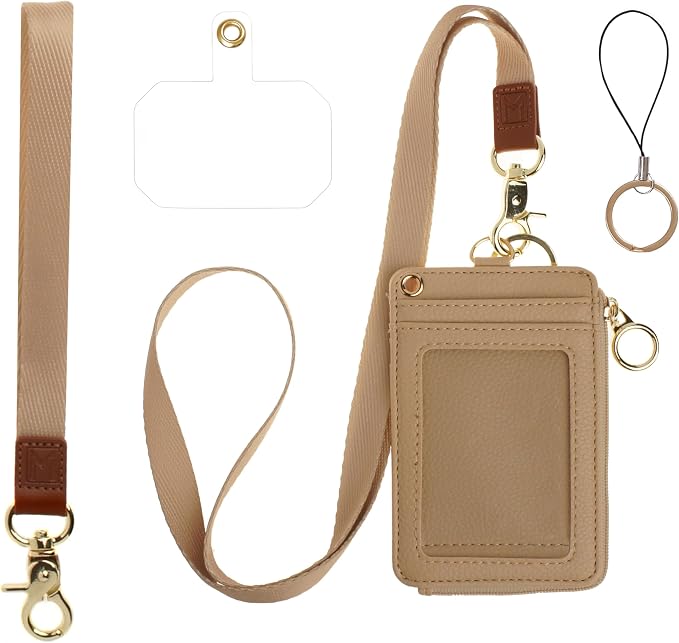 Mondo Designs 2-in-1 ID Badge Holder & Lanyard Wallet by MondoDesigns