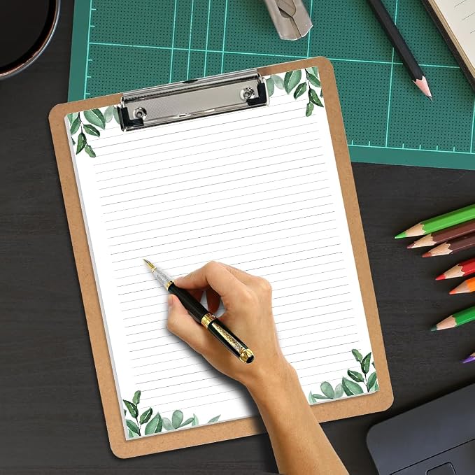 Stationery Lined Paper, Letter Size Unpunched Ruled Filler Paper, 300Sheets / - Image 3