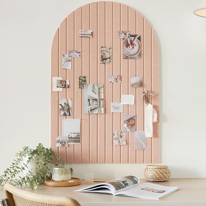 Large Arched Felt Bulletin Board by ZICOTO