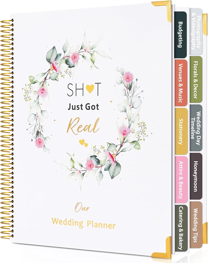 Wedding Planner Book and Organizer-196 Pages Bridal Wedding Planning Book by ROXBURGH