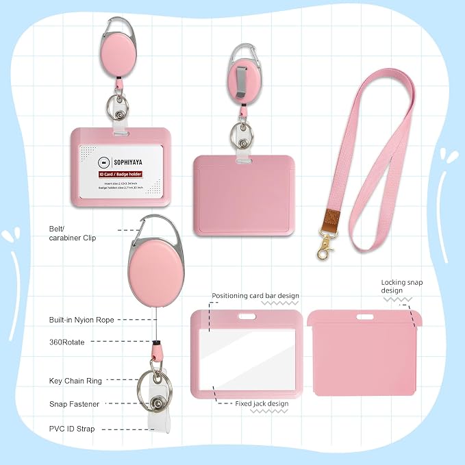 Badge Holder and Retractable Reel - Image 3
