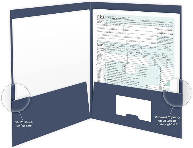The Gallery Collection, Income Tax Return Pocket Folders, - Image 4