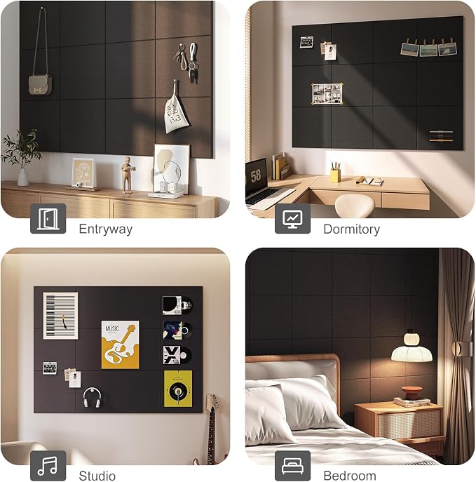 Large Cork Bulletin Board Wall - Image 5