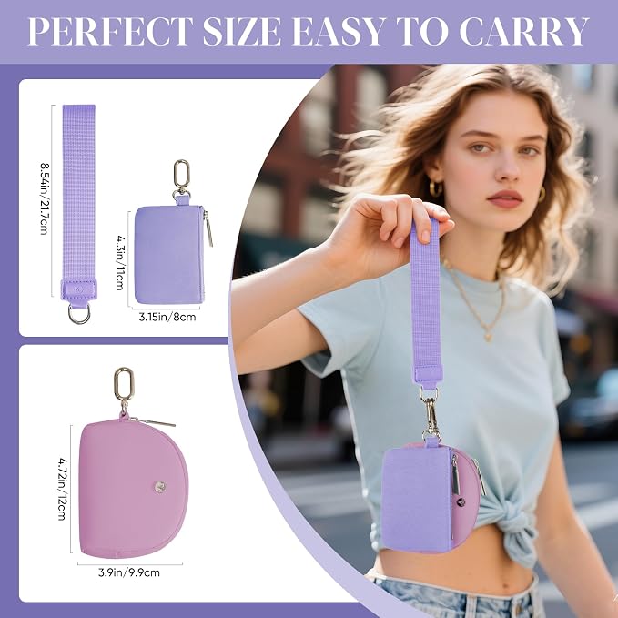 VUTUXA KeyChain Wallet Wristlet - Image 2