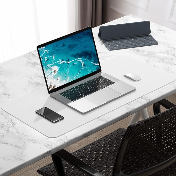 Hsurbtra Desk Pad, XL Extended Mouse Pad, Waterproof Desktop Blotter Protector - Image 7