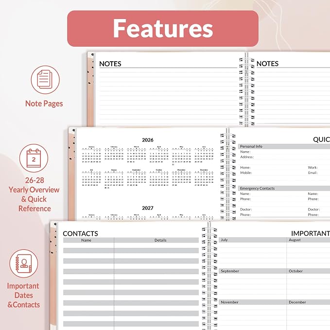 SUNEE 2026 Weekly and Monthly Planner - Image 5