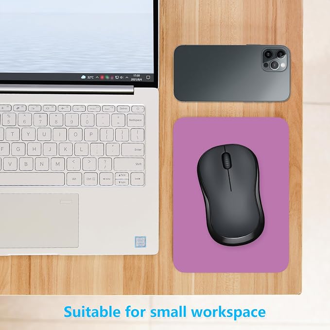 Dapesuom Small Mouse Pad, 6 x 8 Inch Thick Rubber Premium-Textured Non-Slip - Image 3