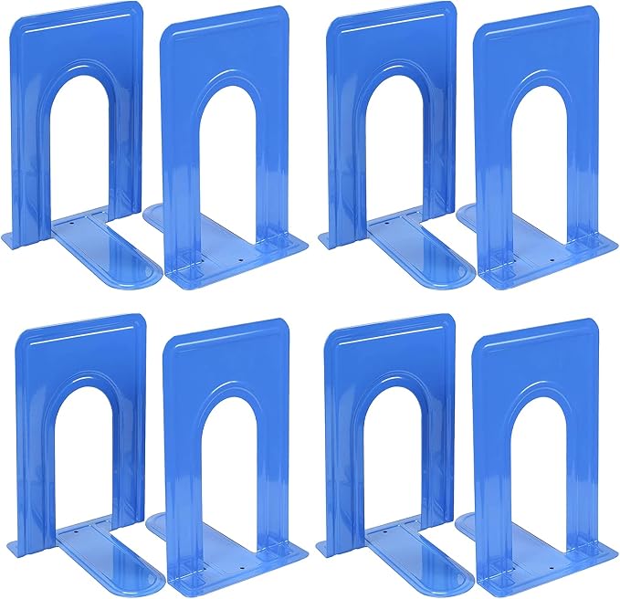 Metal Book Ends for Office Home, Book Shelf Holder Home Decorative, Book Ends by Cologo