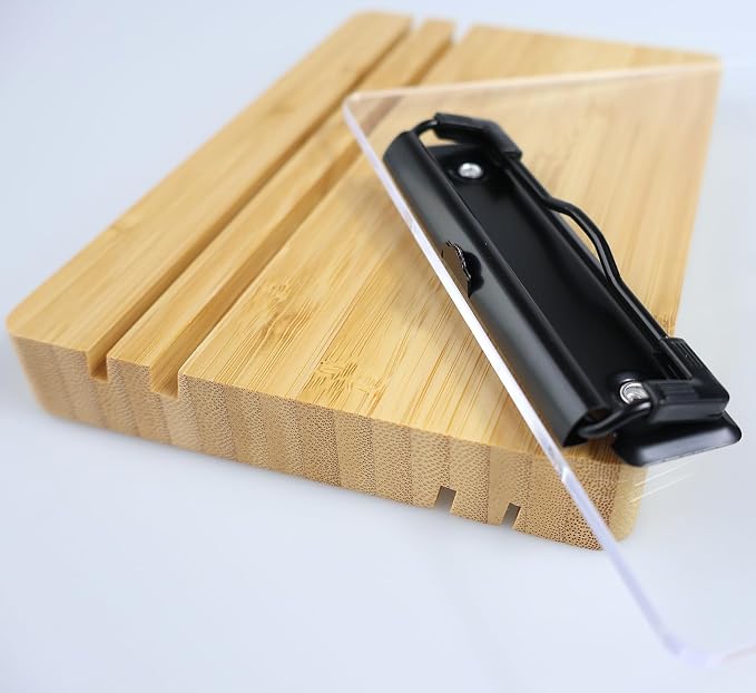 A5 Half Letter Clipboard with Stand, Document Typing Paper Stand, Menu Display - Image 2