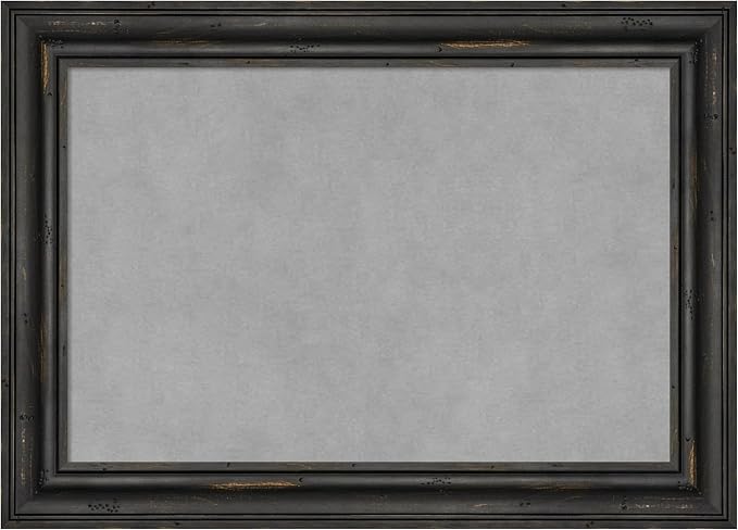 Amanti Art Black Framed Magnetic Board 15x21 Small Vision Board by AmantiArt