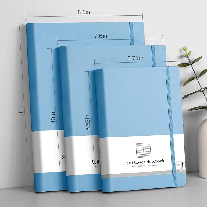 AHGXG Thick Notebook College Ruled, 320 Numbered Pages Lined Journal - Image 7