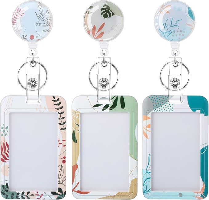 3 Set Boho ID Badge Holder by BESARME