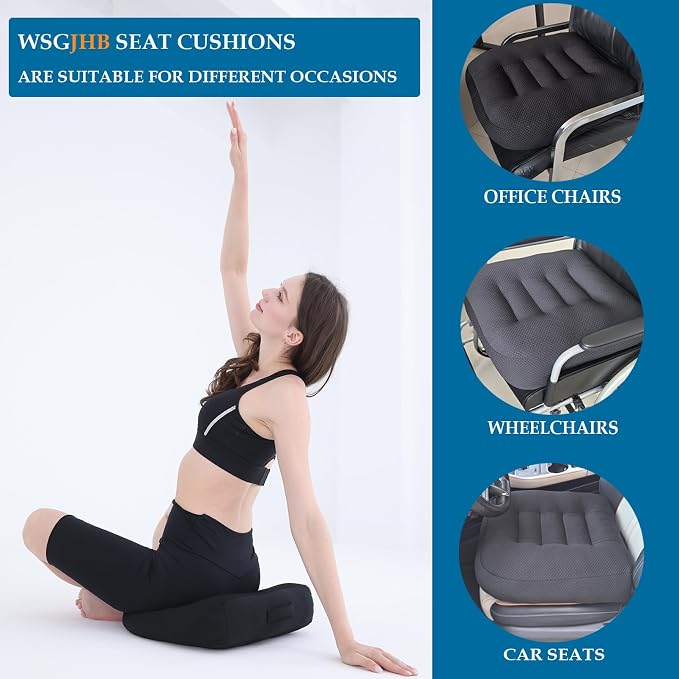 WSGJHB Office Chair Cushion Pillow Adult Seat Cushions - Image 6