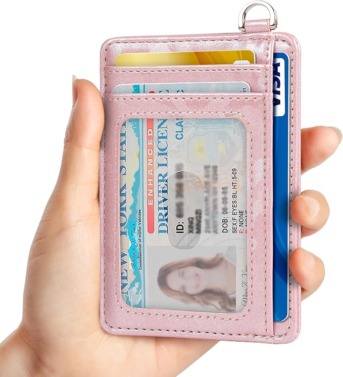 Slim Minimalist Front Pocket Wallet, RFID Blocking Credit Card Holder Wallet - Image 2