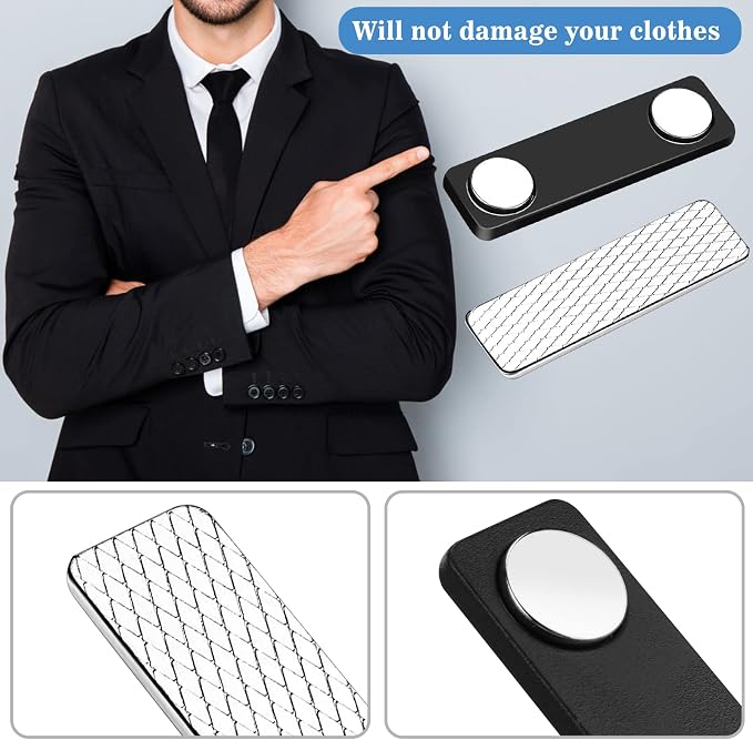Magnetic Name Tags, Reusable Name Tags - Image 2