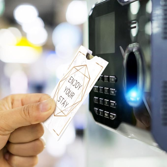 Geyee 500 Pcs Hotel Key Card Envelope Keycard Holder Sleeves Enjoy Your Stay - Image 5