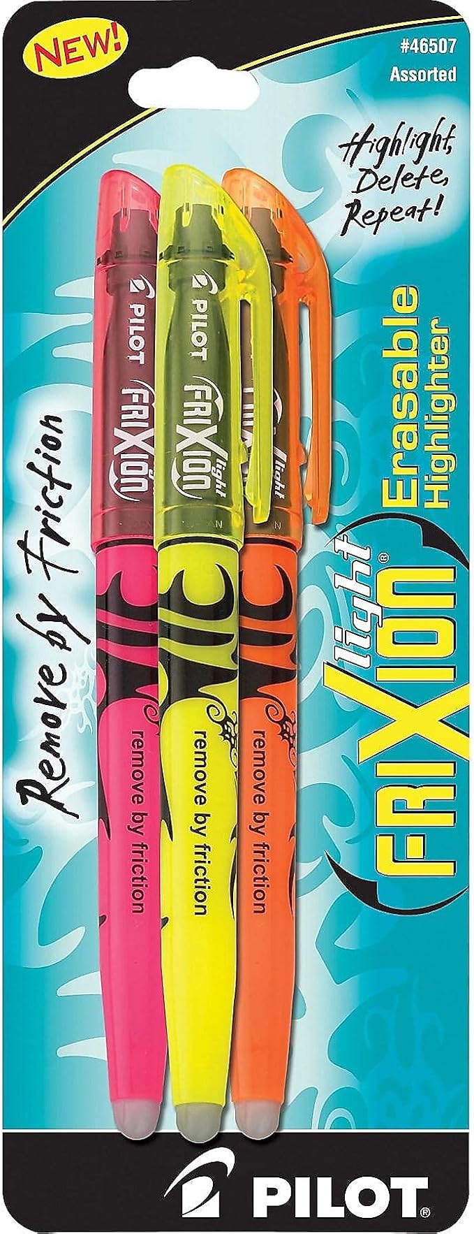 Pilot FriXion Light Pastel Erasable Highlighters, Chisel Tip, Journaling - Image 3