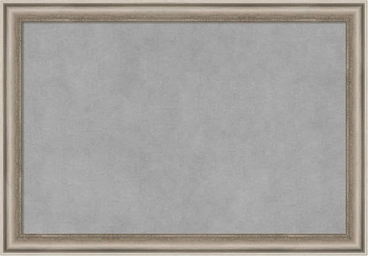 Amanti Art Silver Framed Magnetic Board 14x20 Small Vision Board by AmantiArt