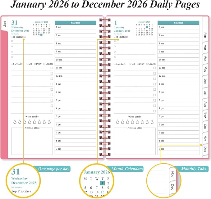2026 Daily & Monthly Planner - Image 3