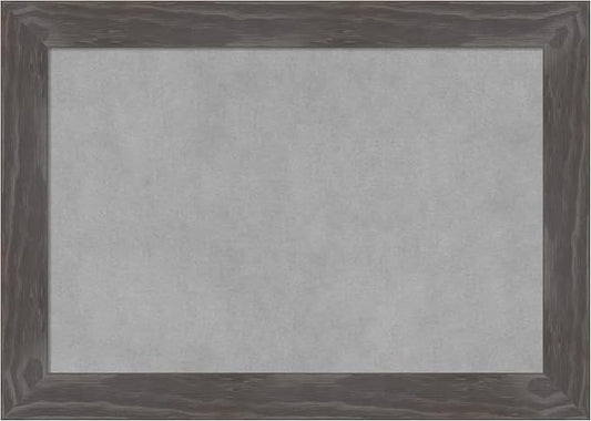 Amanti Art Grey Framed Magnetic Board 15x21 Small Vision Board by AmantiArt