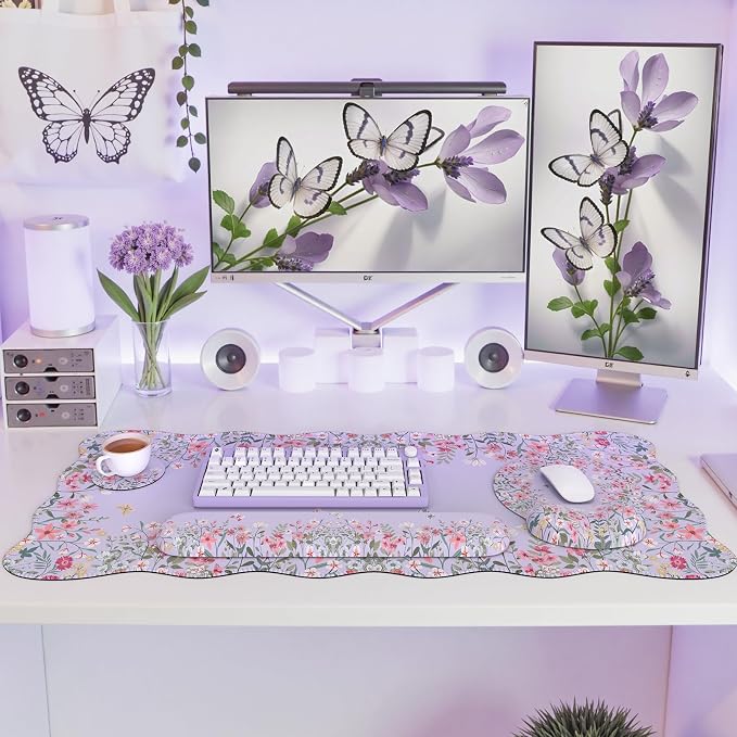 iCasso Desk Mat Set, Large Mouse Pad - Image 7