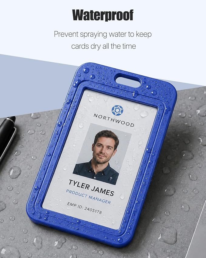 Uniclife 3 Pack ID Badge Holder - Image 4