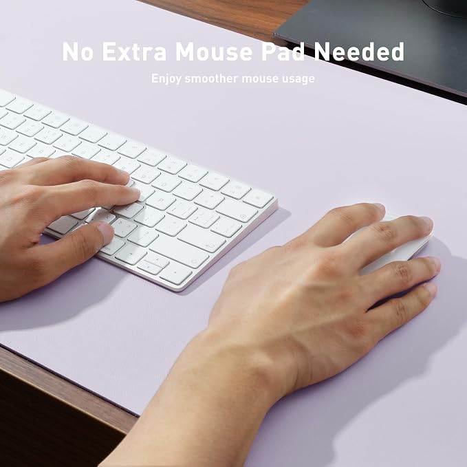Aothia Faux Leather Desk Mat - Image 4
