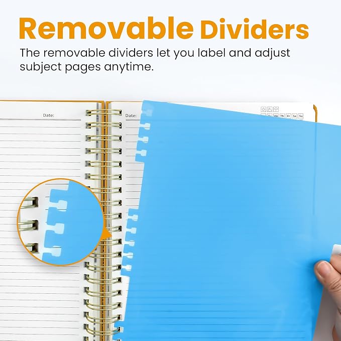 Hardcover Spiral Journal Notebooks - Image 4