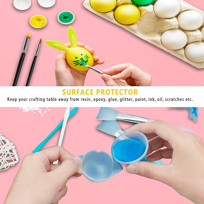 Gartful 23.6 x15.7 inch Resin Silicone Mats, X-Large Silicone Sheets - Image 6
