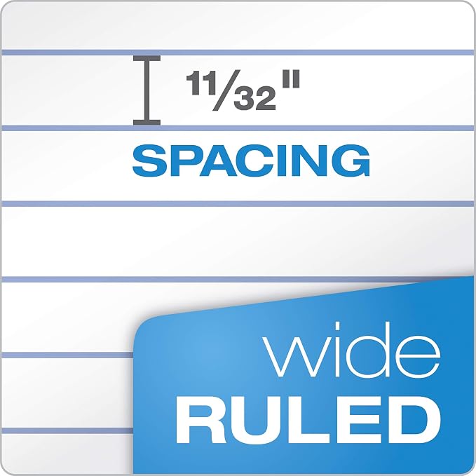 Oxford Spiral Notebooks, 6 Pack, 1 Subject, Wide Ruled Notebooks - Image 3