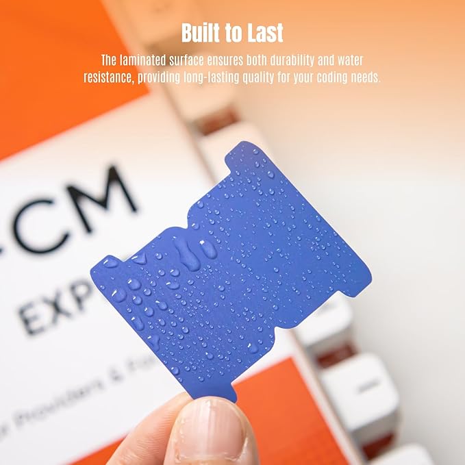 Index Tabs for ICD-10-CM 2025 Expert (AAPC Version) - Navigate with Precision in Your Code Book-DeskLoop Office