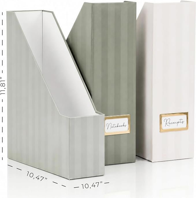 Beautiful Magazine Holder Set of 3 - Image 2